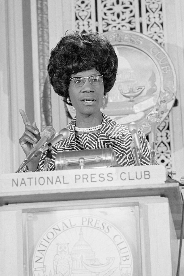 A Look Back At Shirley Chisholms 1972 Presidential Run In Photos