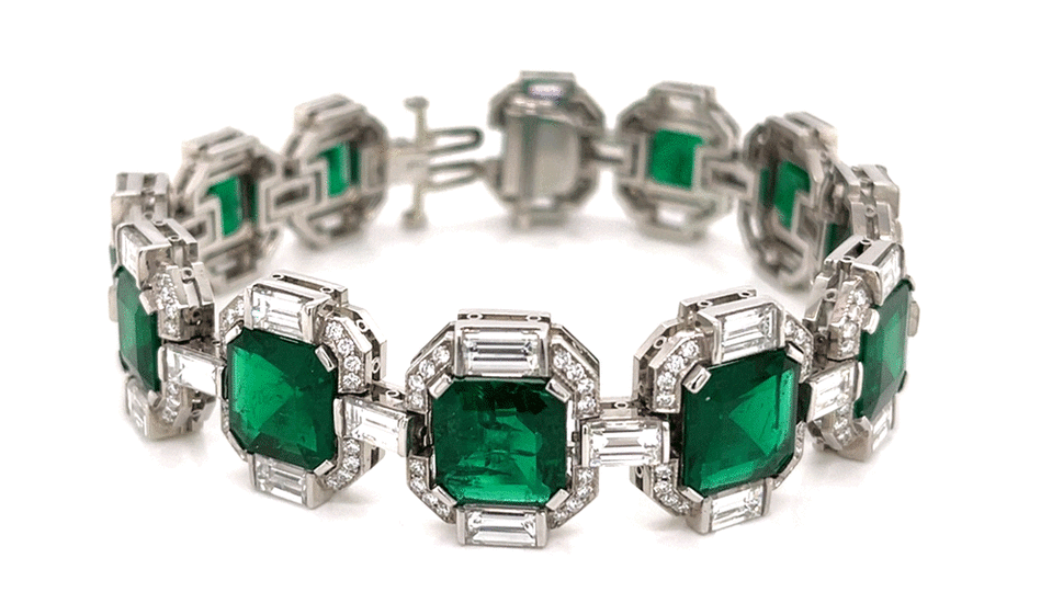 100% Natural Ltd. Sandawana Emerald Bracelet - Credit: 100% Natural Ltd.