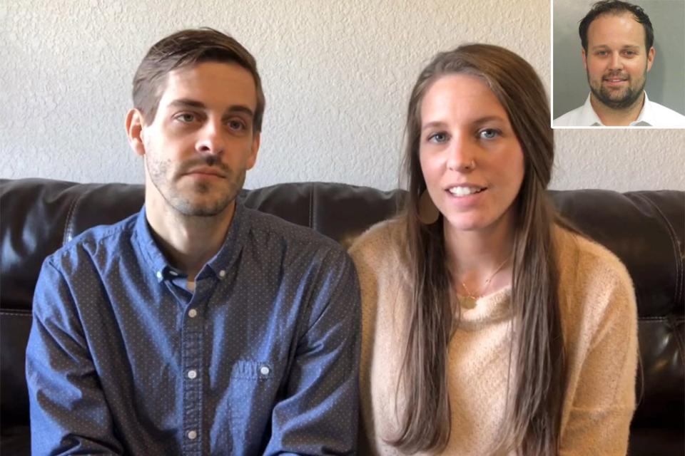 ill and Derick Dillard Find 'Justice and Vengeance' in Josh Duggar's Federal Prison Sentence
