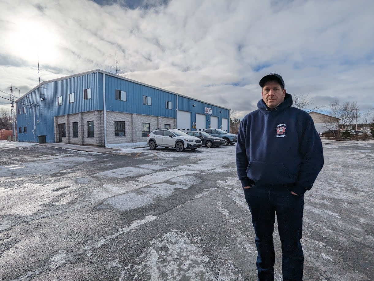 Mike Deagle is the incoming president of the Hammonds Plains Volunteer Firefighter Society. He said every fire department in Nova Scotia that has registered with Rafflebox is benefiting from their draws every week. (Daniel Jardine/CBC - image credit)