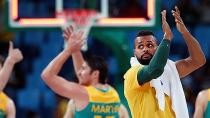 Andrew Bogut was rested but Australia still beat China 93-68 in their penultimate group game in the Olympic men's basketball competition in Rio.