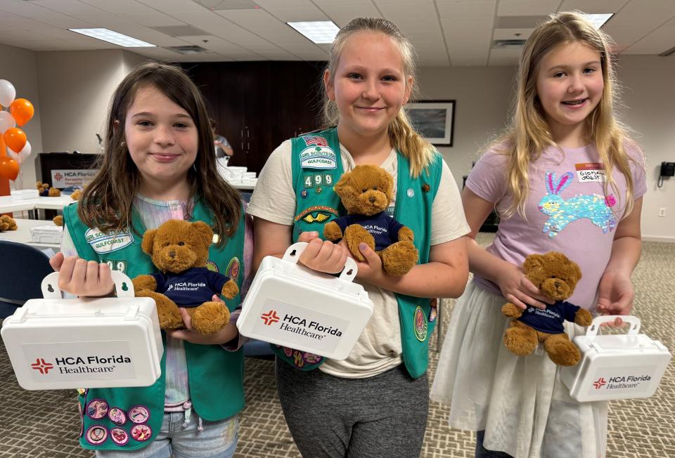 Girl Scouts of Gulfcoast Florida recently teamed up with Sarasota Doctors Hospital and NAMI Sarasota-Manatee to earn their mental wellness and first-aid patches.