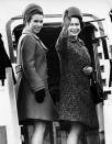 <p>Queen Elizabeth and Princess Anne leave from Heathrow Airport in London for a two-month trip to Australia and New Zealand in 1970.</p>