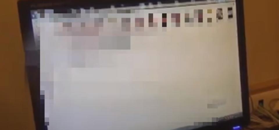 林男電腦被警方搜出裸照檔案，容量高達120G。（圖／東森新聞）