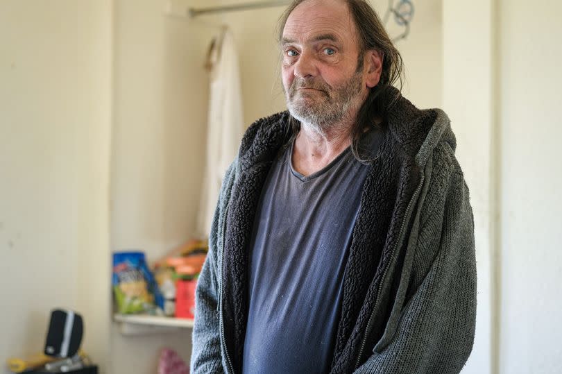 Gary was one of the concerned residents of Luke House before last week's mass eviction