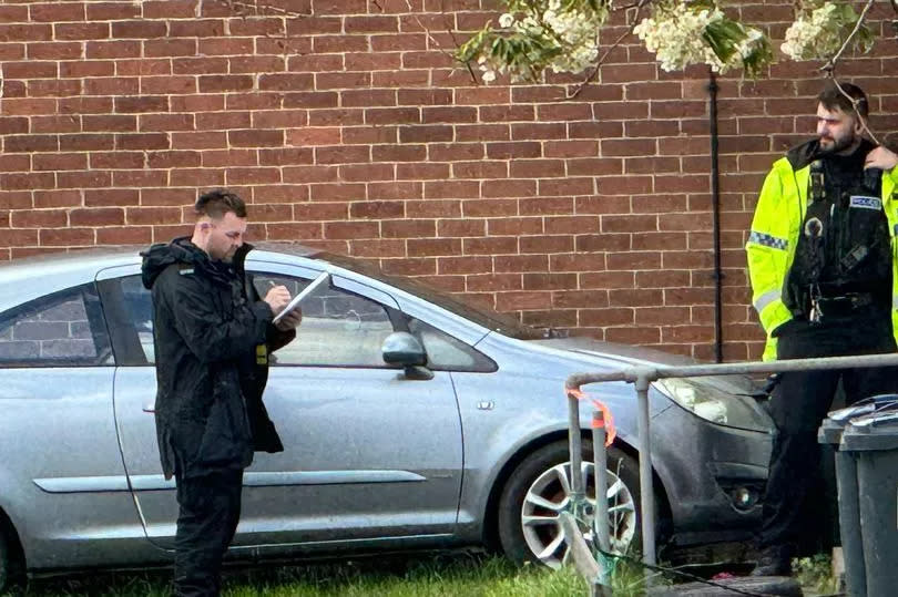 Police at the scene in Upper Highgate Street, Ladywood, Birmingham. -Credit:BirminghamLive
