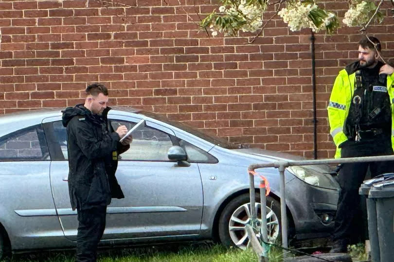 Police at the scene in Upper Highgate Street, Ladywood, Birmingham. – Image credit: BirminghamLive