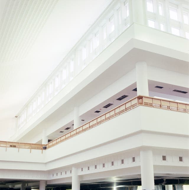 The British Library building in London