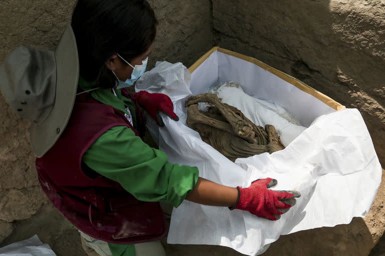 Perú; cajamarquilla; arqueología; Lima; momia; ciencia; Mundo
