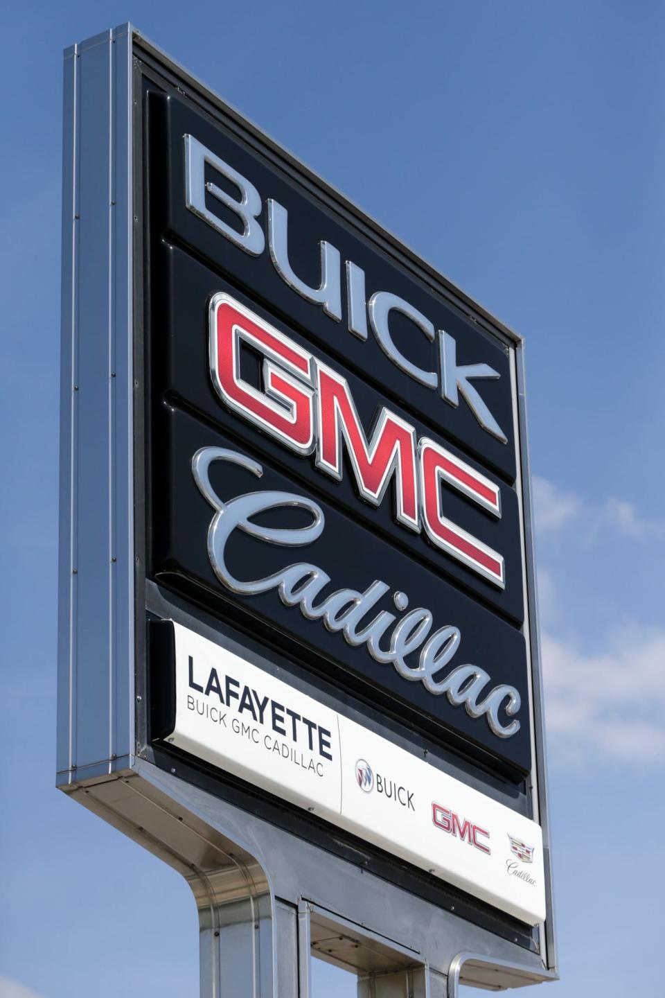 Lafayette Buick GMC Cadillac, 2912 Main St., Friday, April 16, 2021 in Lafayette. Lafayette Buick GMC Cadillac along with five other dealerships formerly under Mike Raisor were acquired by the Macon, Ga. family, Five Star Auto Group.oup.