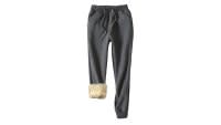 Sherpa-Lined Athletic Sweatpant Joggers