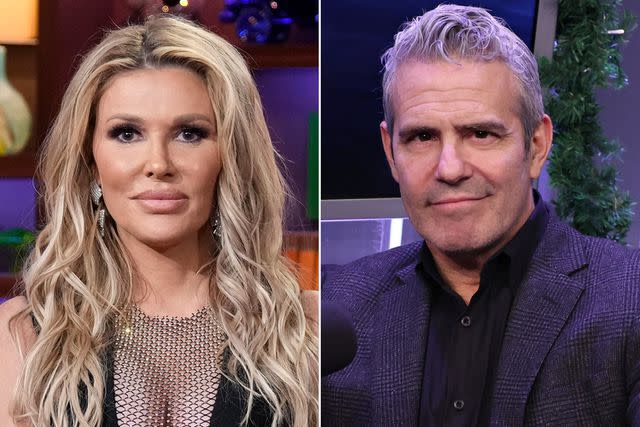 <p>Charles Sykes/Bravo;Cindy Ord/Getty ;</p> From left: Brandi Glanville and Andy Cohen