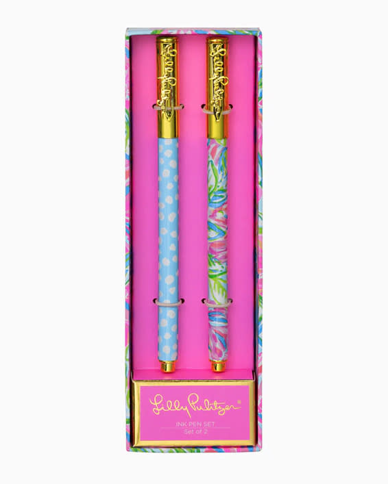 Lilly Pulitzer Ink Pen Set