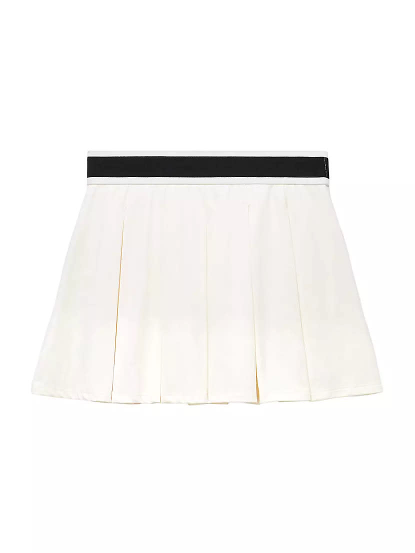 Court Doubles Pleated Tennis Skirt