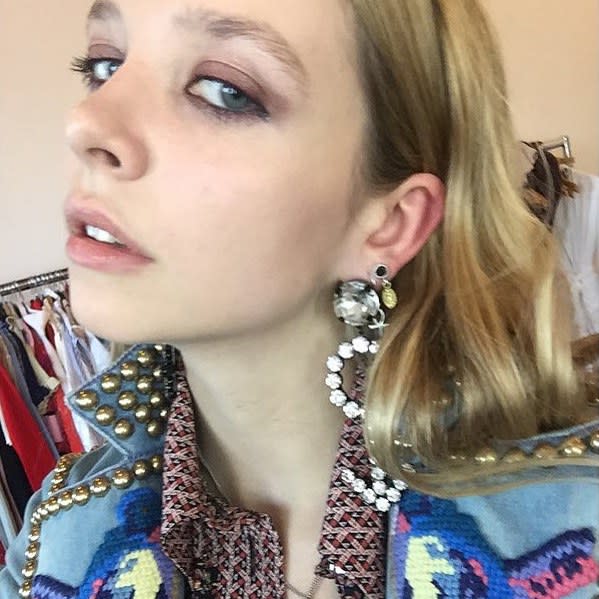London poet Greta Bellamacina sounds off on her signature smoky eye, moisturizer as highlighter, and the best destination for some R&R post Fashion Week.