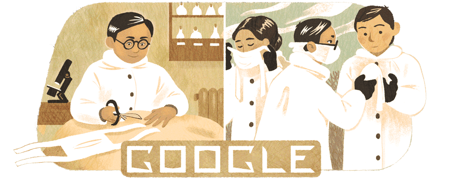 The latest Google Doodle honors the Chinese-Malaysian epidemiologist Dr. Wu Lien-teh on what would have been his 142nd birthday.