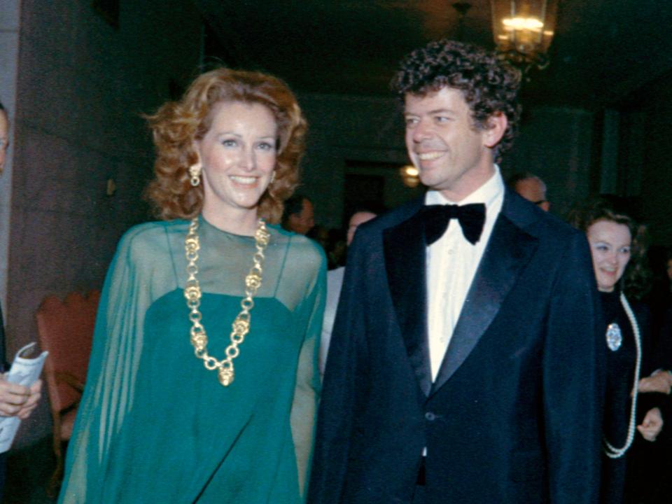 Ann and Gordon Getty pictured in 1972.