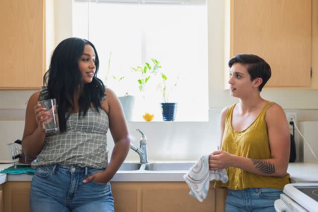 Setting boundaries with loved ones can help limit triggering conversations. (Photo: Tony Anderson via Getty Images)