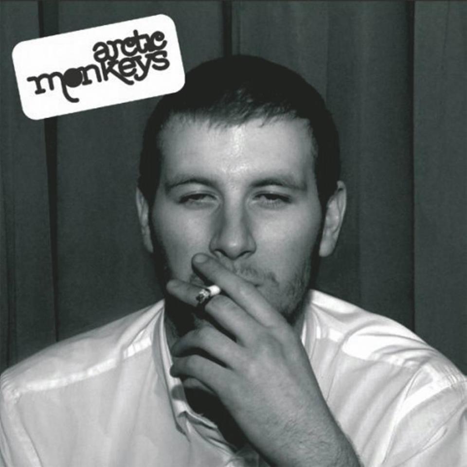 "<a href="https://itunes.apple.com/us/album/whatever-people-say-i-am-thats/id121522402" target="_blank">Whatever People Say I Am, That's What I'm Not</a>," Arctic Monkeys