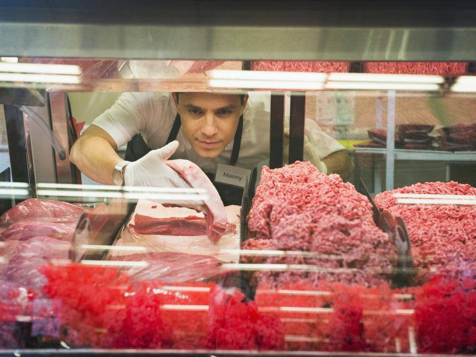 <span class="caption">Ground beef is a prime example of a lean supply chain.</span> <span class="attribution"><span class="source">Erik Isakson/Getty Images</span></span>