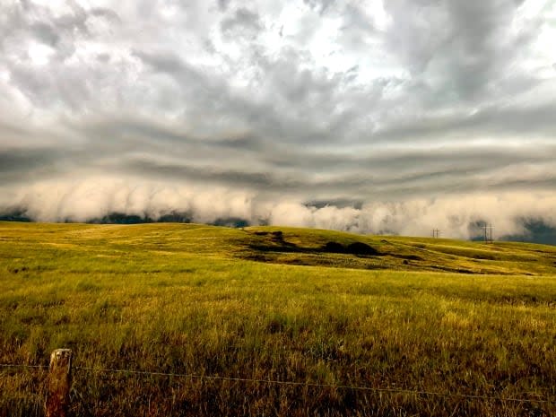 The wide open areas of southwestern Saskatchewan are a great place to admire the living skies.