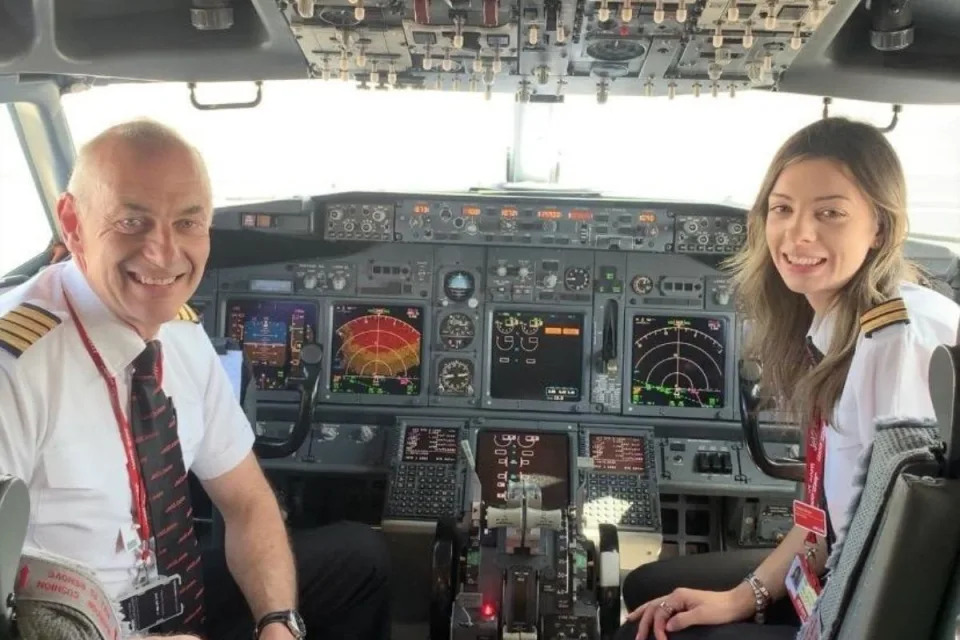 Cockpit - Brian and Becky Morgan <i>(Image: jet2.com)</i>