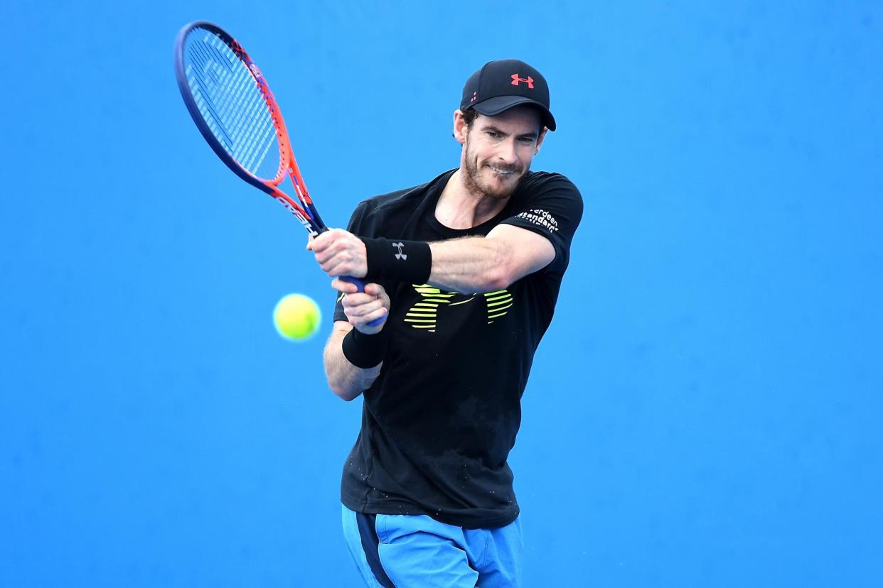 Murray has not played since last year’s Wimbledon because of injury and underwent surgery on his damaged hip at the start of the year in Australia: Bradley Kanaris/Getty Images