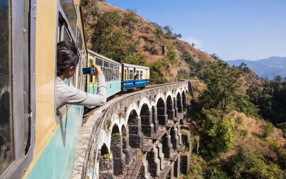 The Himalayan Queen toy train, India