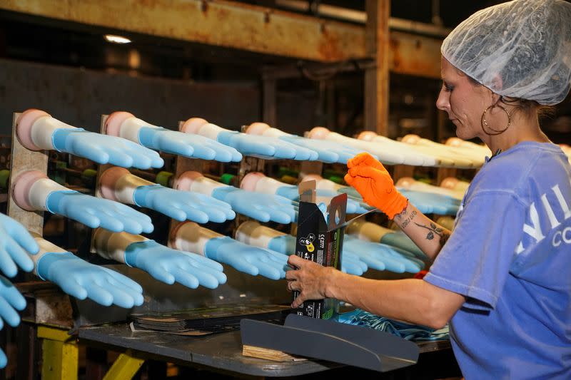 Factories pop up across the U.S. to make medical gloves, spurred by pandemic