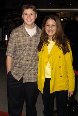 Michael Cera and Alia Shawkat at the LA premiere of Warner Bros.' Starsky & Hutch