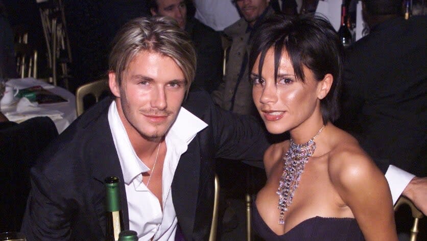 David Beckham and his wife Victoria became tabloid royalty at the tail end of the 1990s. (Getty)