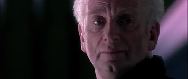Chancellor Palpatine in "Star Wars: Episode III - Revenge of the Sith"