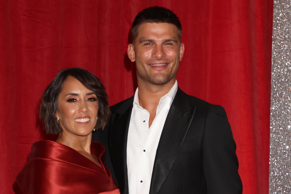 Janette Manrara and Aljaz Skorjanec have announced the birth of their first child  (PA Archive)