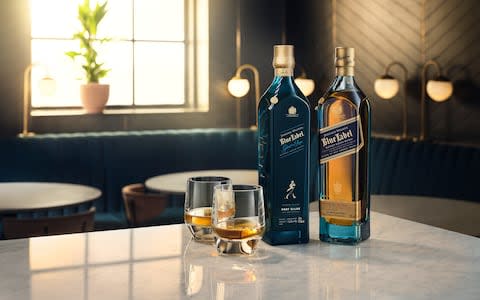 Port Ellen distillery Johnnie Walker Blue Label