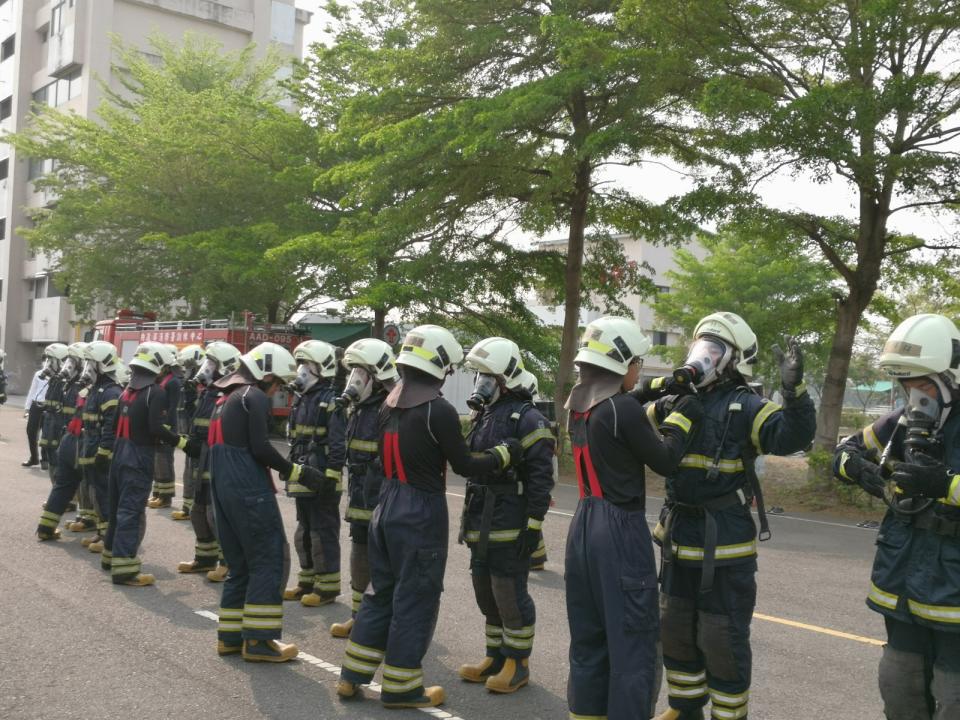 消防署位在南投竹山消防訓練中心驚爆體能測驗時集體舞弊。消防署提供