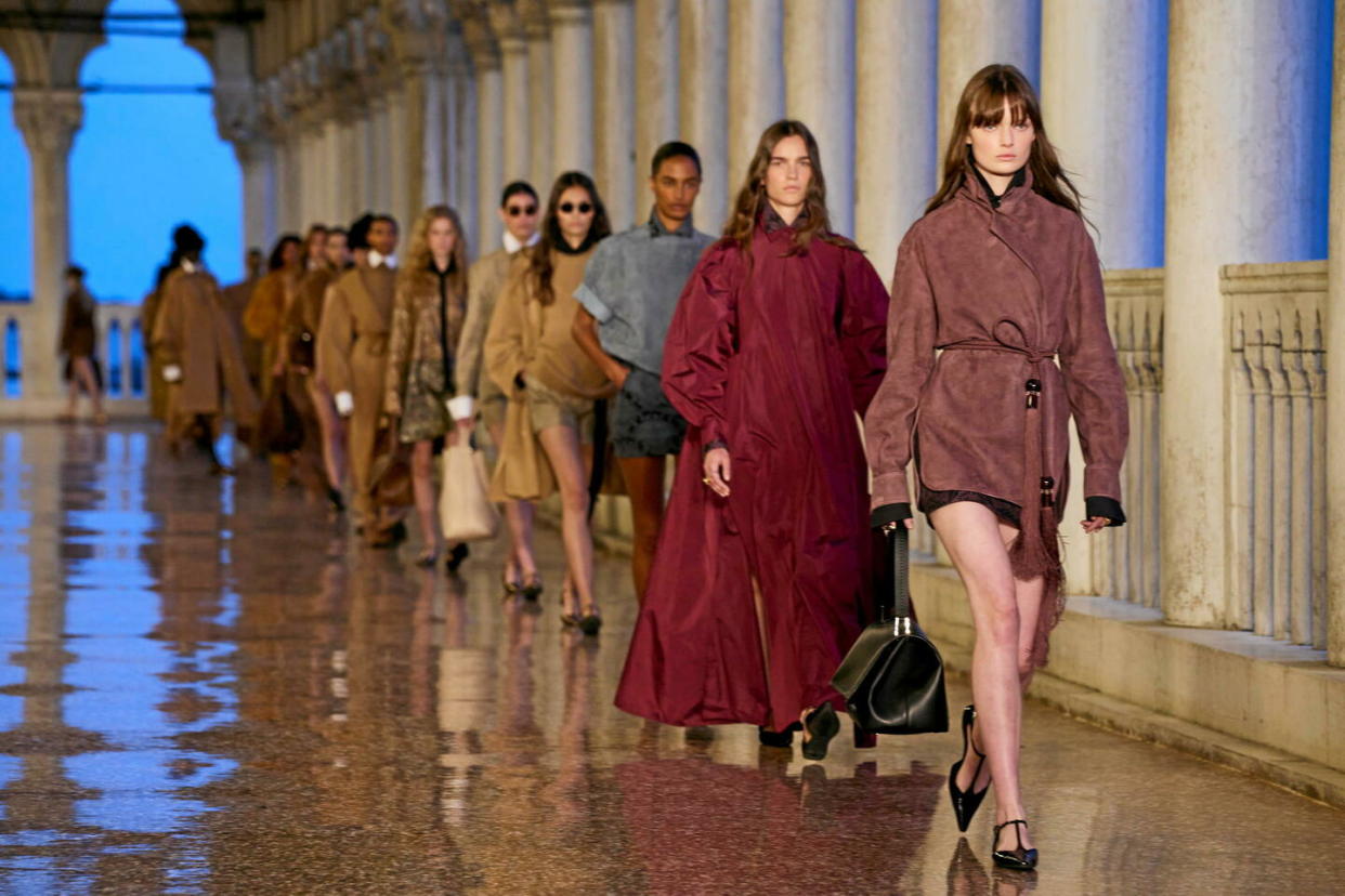 Le final de la Cruise 2025 de Max Mara.  - Credit:DR