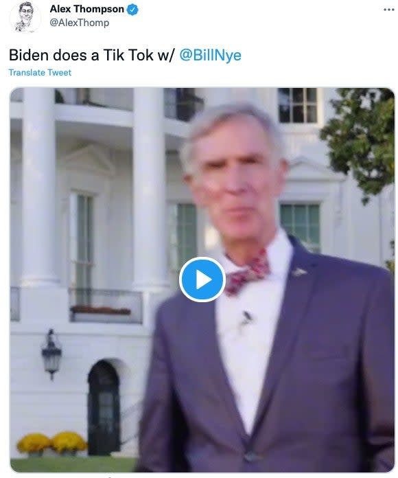 Bill Nye hits TikTok