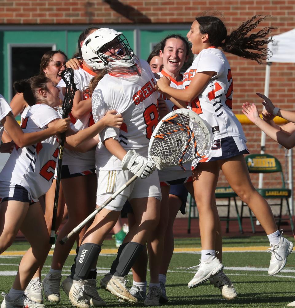 Horace Greeley beat Minisink Valley 9-8 in a regional semifinal at Lakeland May 28, 2024.