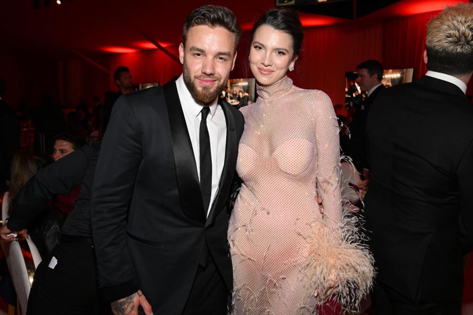 Liam Payne and Maya Henry attend the Elton John AIDS Foundation's 30th Annual Academy Awards Viewing Party