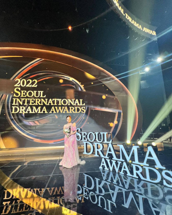 Belle won the award in South Korea