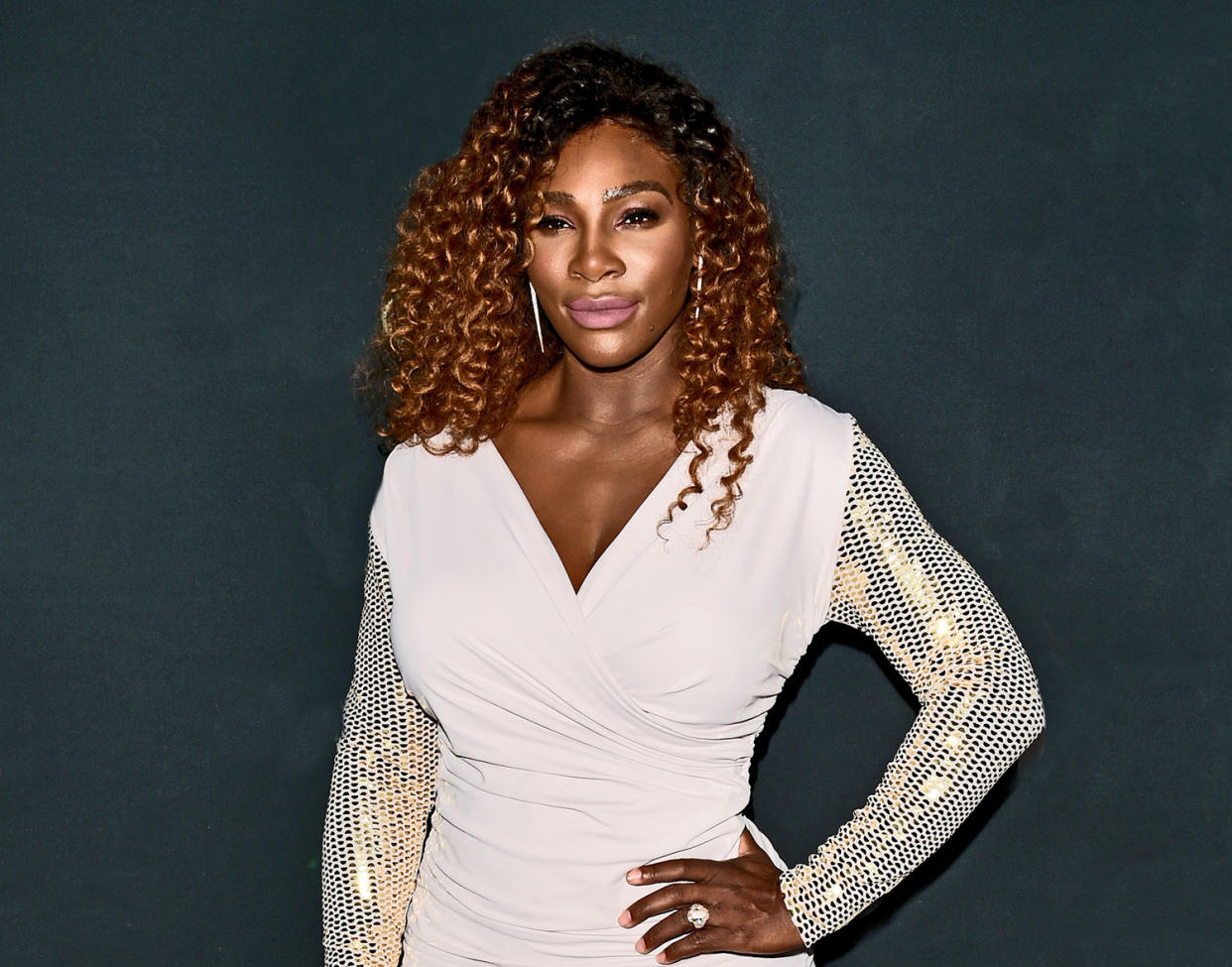 Serena Williams has the best advice for pregnant women on how to prepare emotionally for giving birth. (Photo: Andrew H. Walker/REX/Shutterstock)