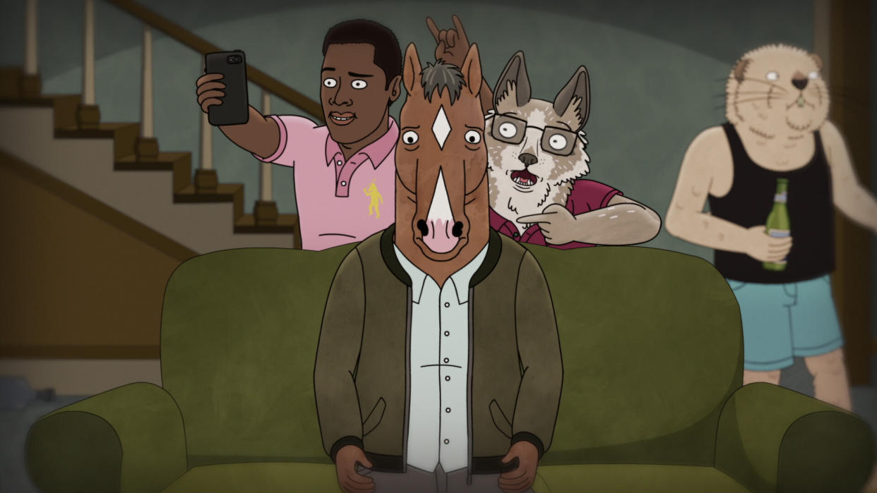 A scene from the final episodes of "BoJack Horseman" (Photo: Netflix)