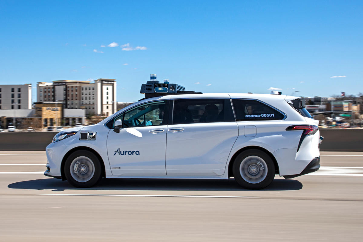 Toyota and Aurora test robotaxis in Texas - engadget.com