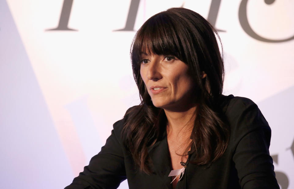 LONDON, ENGLAND - OCTOBER 15:  Davina McCall speaks on stage on day one of Stylist Magazine's first ever 'Stylist Live' event at the Business Design Centre on October 15, 2015 in London, England.  (Photo by David M. Benett/Dave Benett / Getty Images for Shortlist Media)