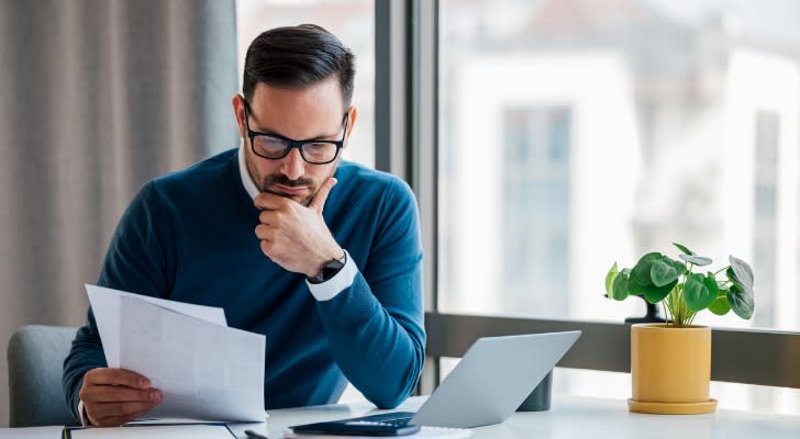 A taxpayer calculating whether his capital gains will push him into a higher tax bracket.