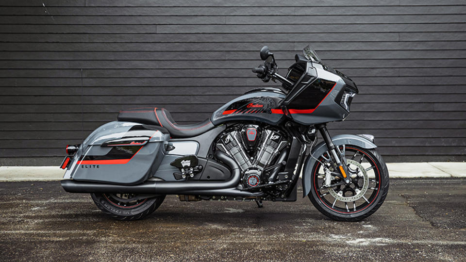 The 2022 Indian Challenger Elite, priced starting at ,999. - Credit: Indian Motorcycle