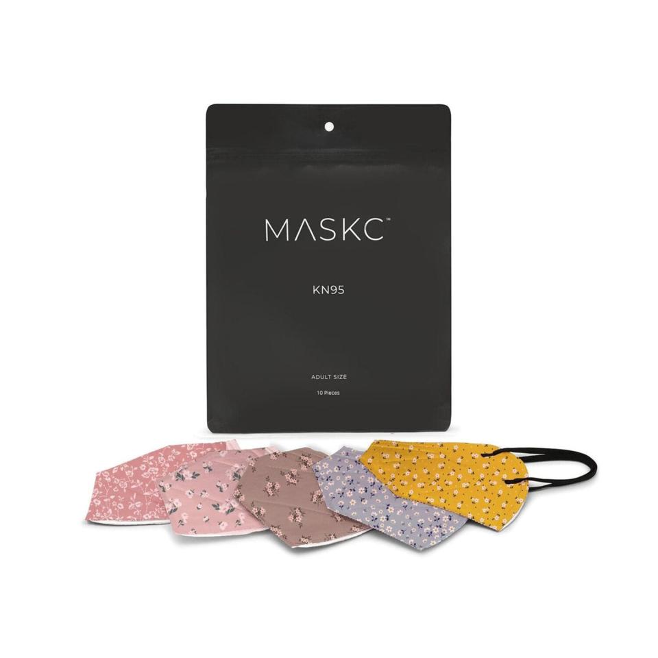 FLORAL VARIETY KN95 FACE MASKS - 10 PACK