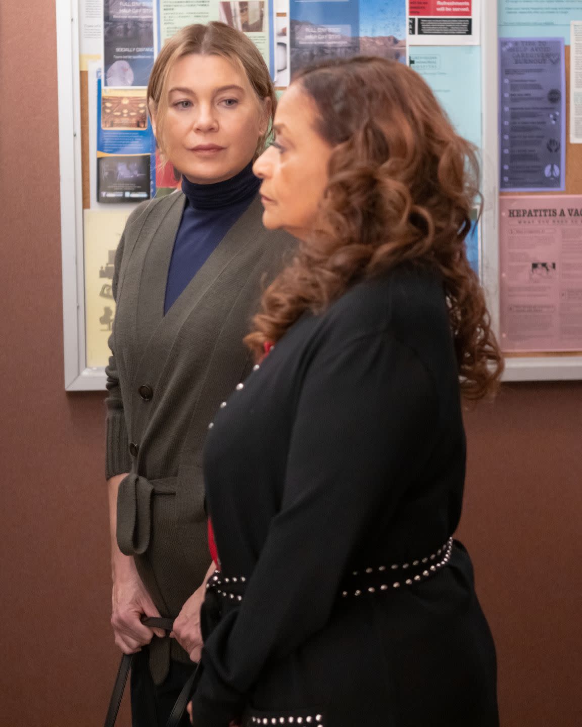 ellen pompeo, debbie allen, grey's anatomy, season 20