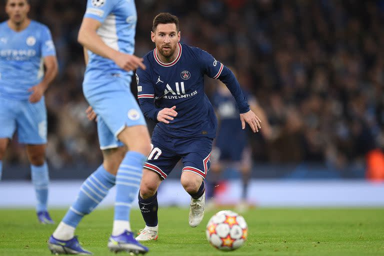 Lionel Messi, titular en PSG