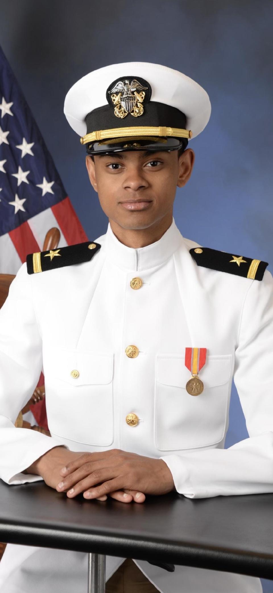 Former Barnstable Public Schools student Devon Harris is being honored for his perfect attendance through graduation in 2017. Harris is currently in the U.S. Navy.